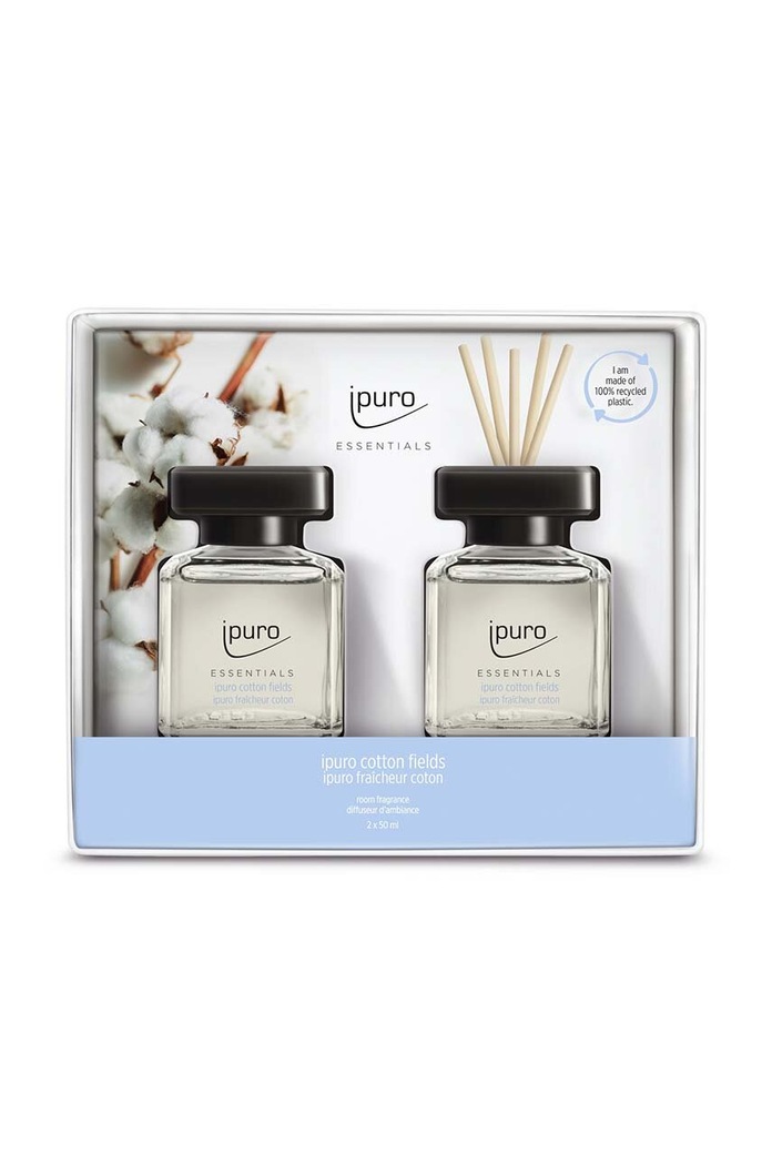 Komplet za razprševanje arome Ipuro Cotton Fields 2 x 50 ml 2-pack pisana ZIFC2090