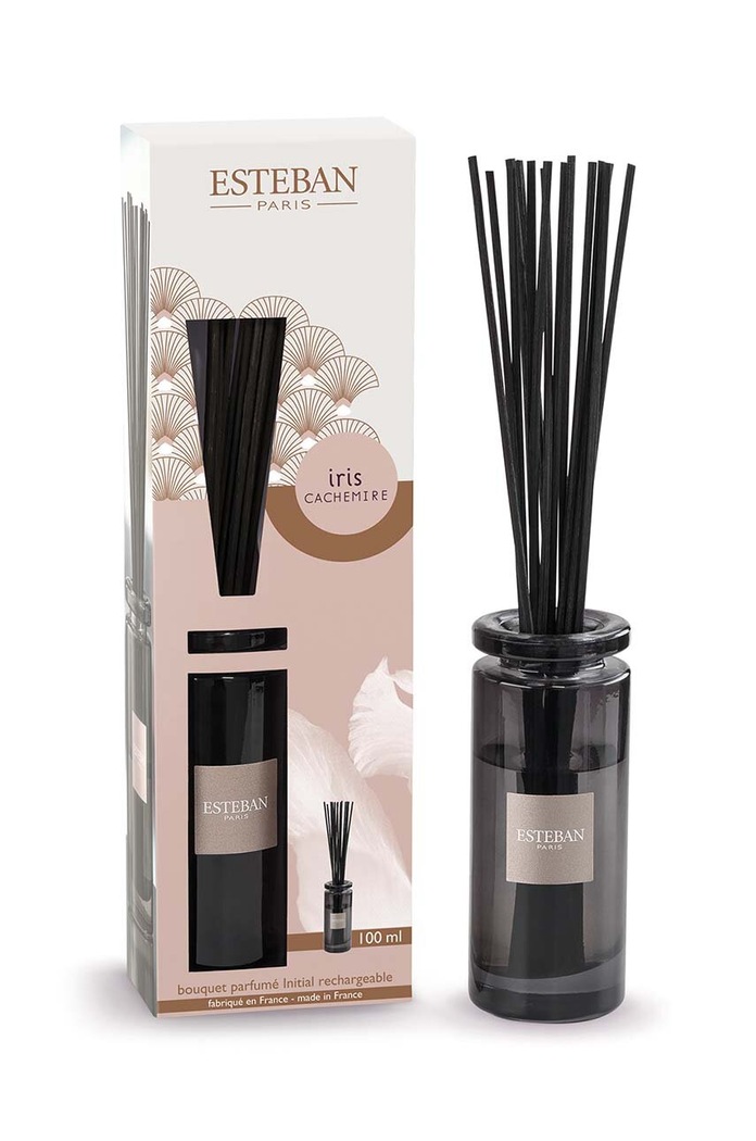 Aroma difuzér Esteban Iris&Cachemire 100 ml černá IRI.026