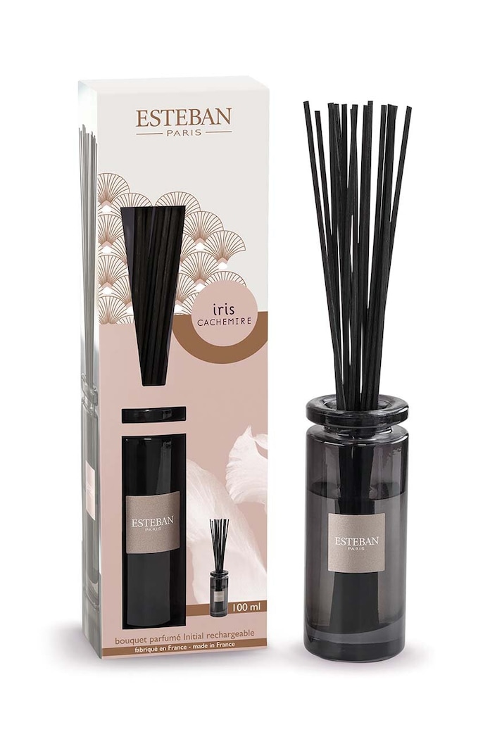 Aroma difuzér Esteban Iris&Cachemire 100 ml černá IRI.026
