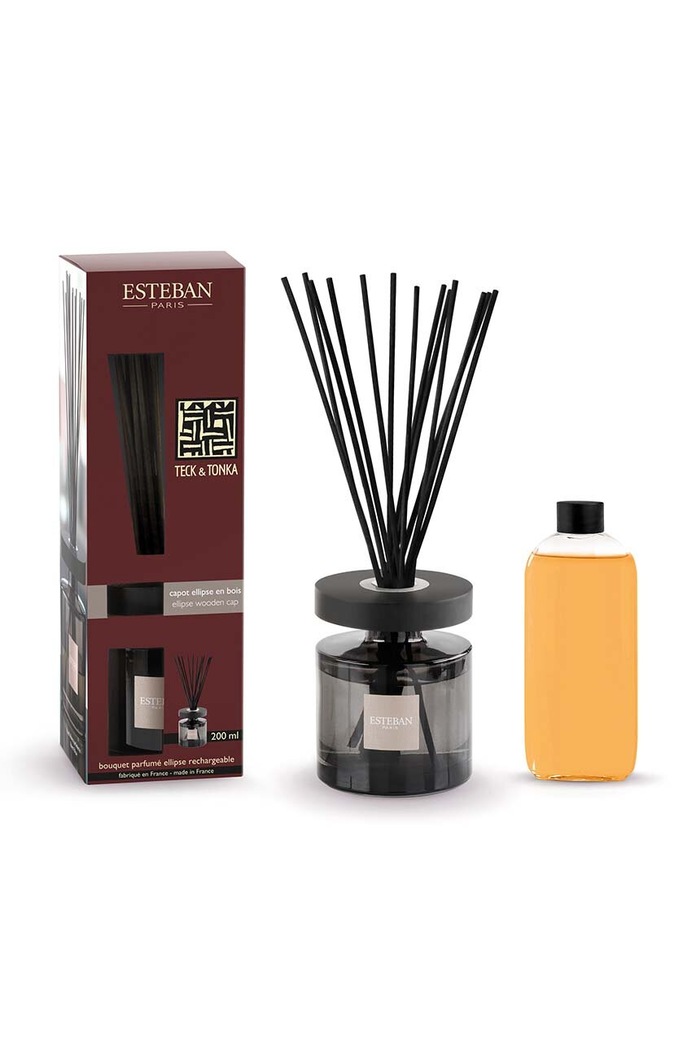 Aroma difuzér Esteban Teck et Tonka 200 ml TET.119 černá AA00