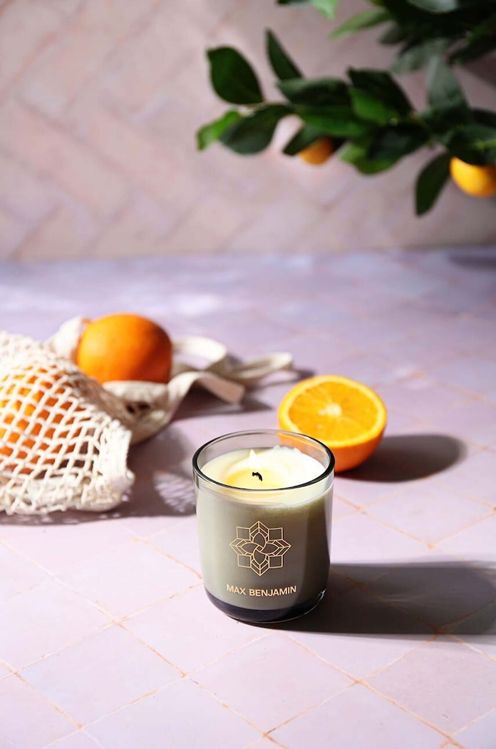 Max Benjamin lumanare aromata White Pomegranete 210 g RB.C03 alb