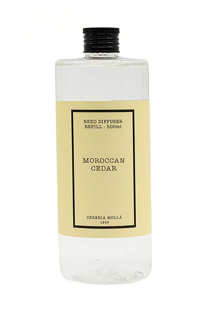 Cereria Molla zapas do dyfuzora zapachowego Moroccan Cedar 500 ml żółty CM.7733