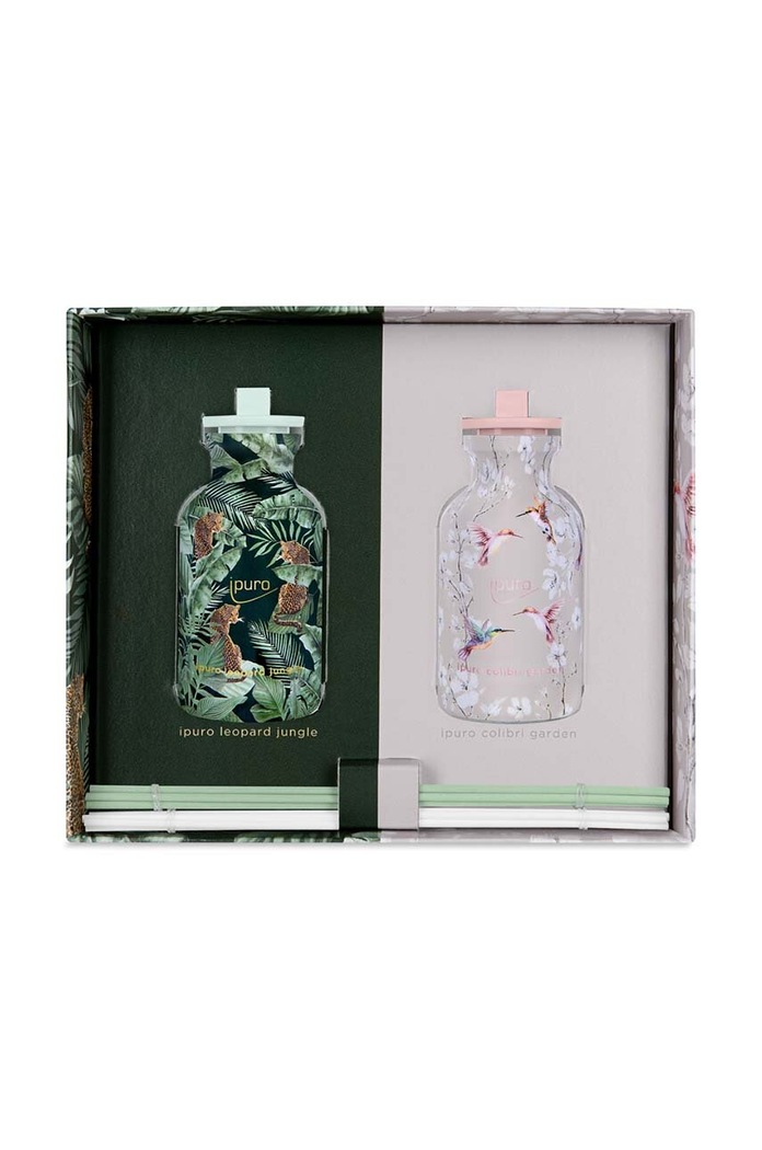 Ipuro zestaw dyfuzorów zapachowych Leopard & Colibri 2 x 50 ml 2-pack multicolor ZIPU2101