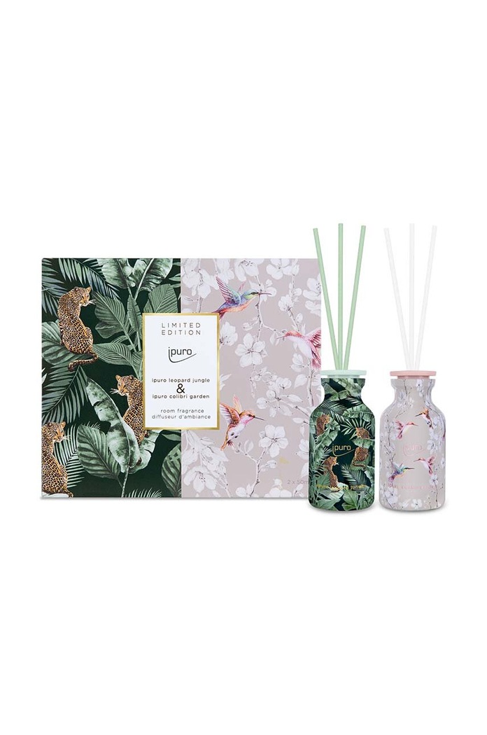 Ipuro zestaw dyfuzorów zapachowych Leopard & Colibri 2 x 50 ml 2-pack ZIPU2101 multicolor AA00