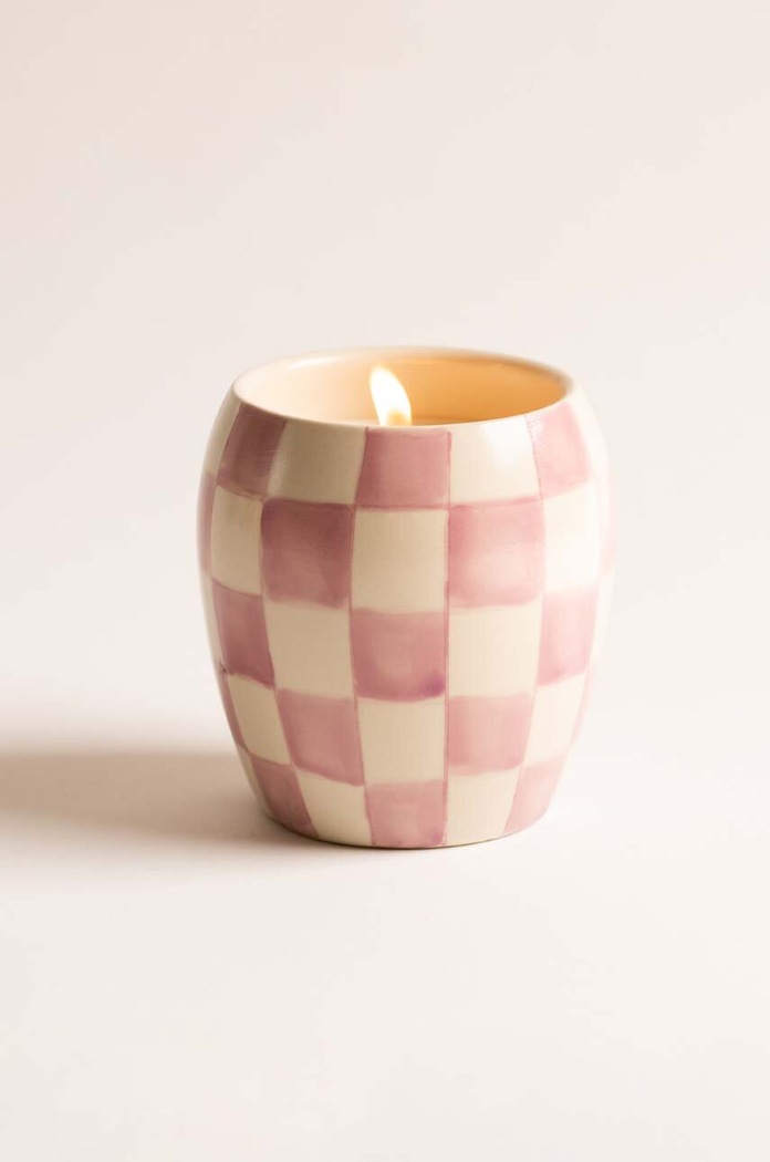 Vonná sójová svíčka Paddywax Checkmate Lilac&Lavender&Mimosa 311 g CM1102EU