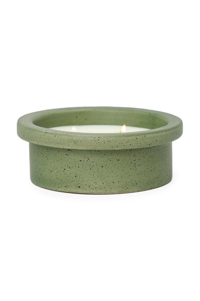 Paddywax świeca zapachowa sojowa Thyme & Olive Leaf 141 g zielony FO0504EU