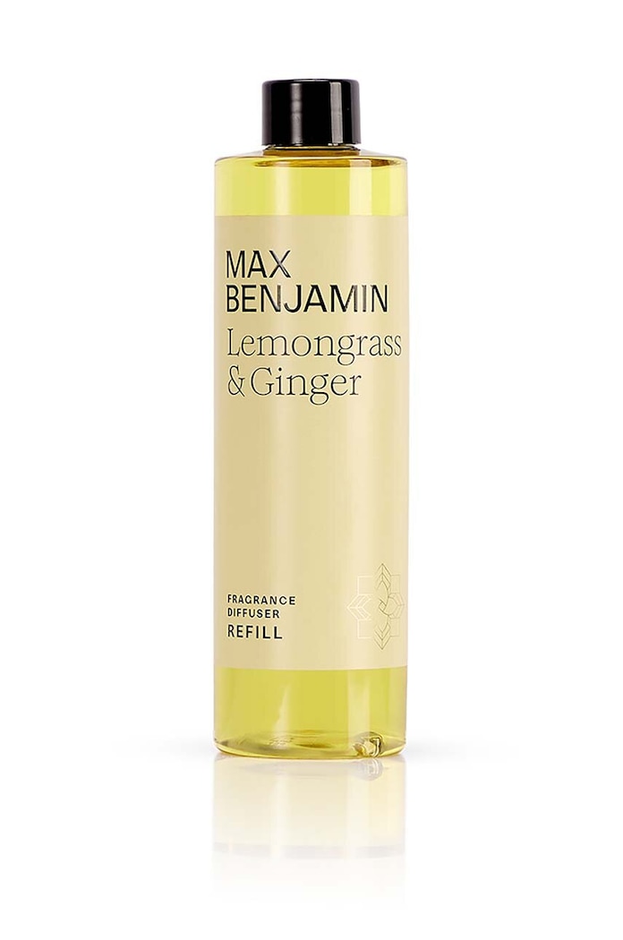 Пълнител за дифузер Max Benjamin Lemongrass & Ginger 300 ml жълт RB.DRL01