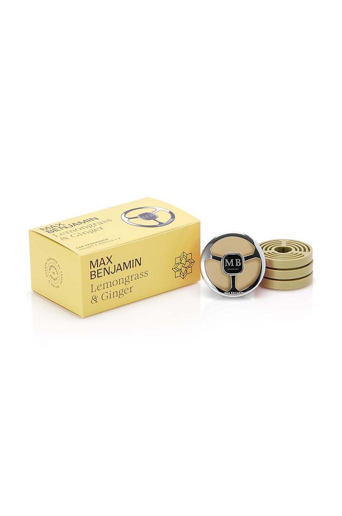 Vůně do auta Max Benjamin Lemongrass & Ginger žlutá RB.CFGB01