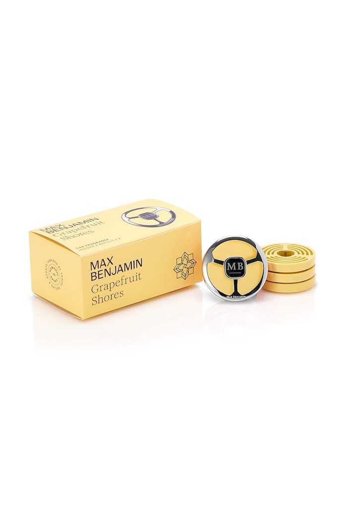 Max Benjamin parfum de mașină Grapefruit Shores galben RB.CFGB09