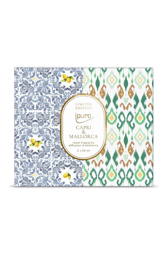 Home SPA Set mirisnih difuzora Ipuro Capri & Mallorca, 2 x 50 ml ZIPU2254 šarena