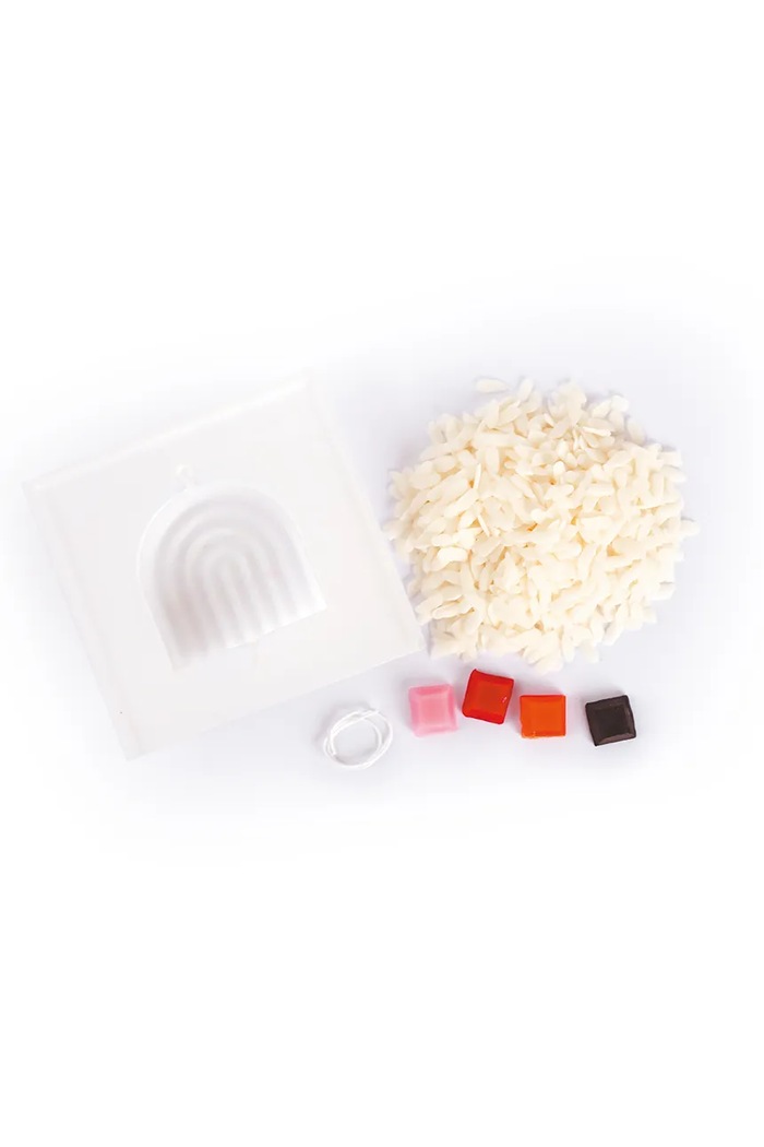 Set diy de lumânări Kit DIY Bougie Terrazzo Arc en Ciel Graine Creative 152024 multicolor