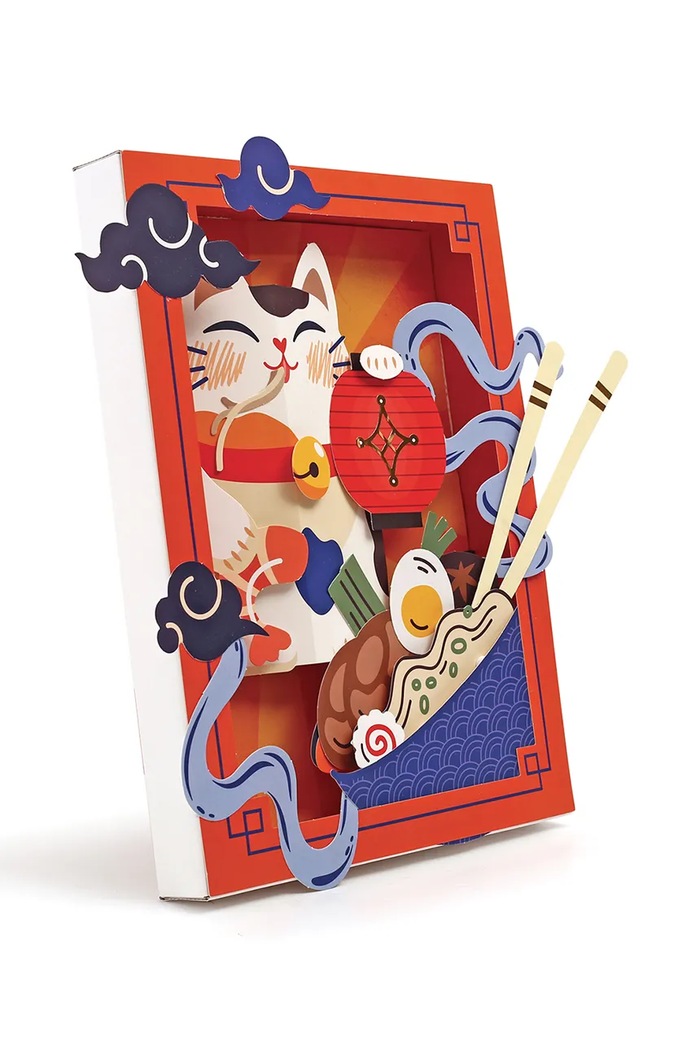 Lifestyle Graine Creative Kit de ramă DIY 3d Paper Decorations 34 x 25,5 cm 650501 multicolor