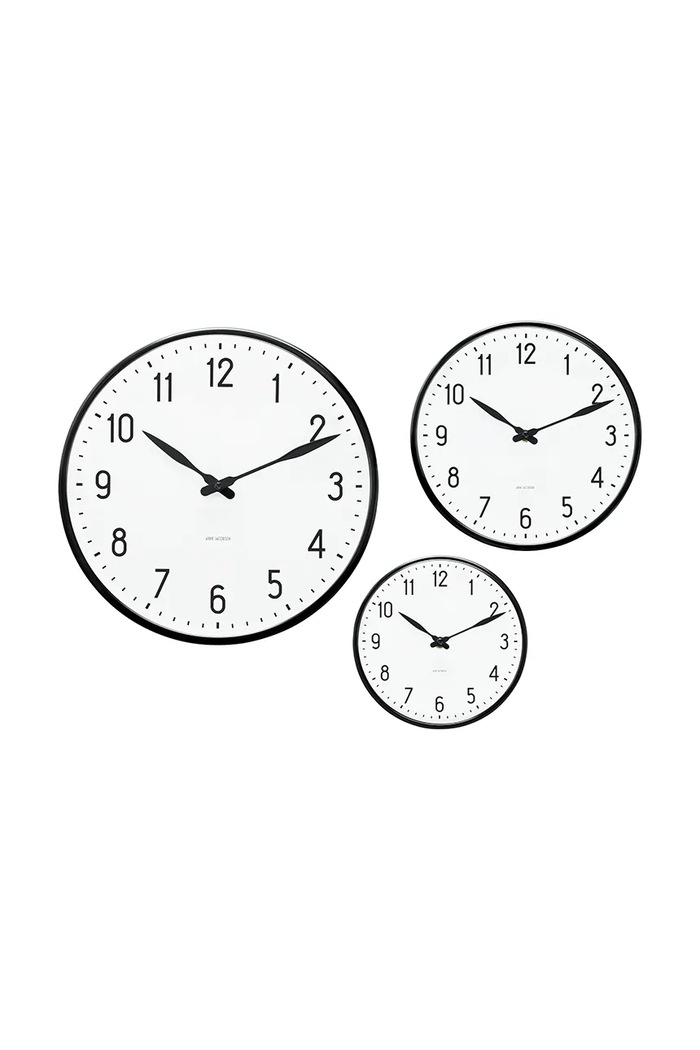 Nástěnné hodiny Rosendahl x Arne Jacobsen 43623 bílá AA00