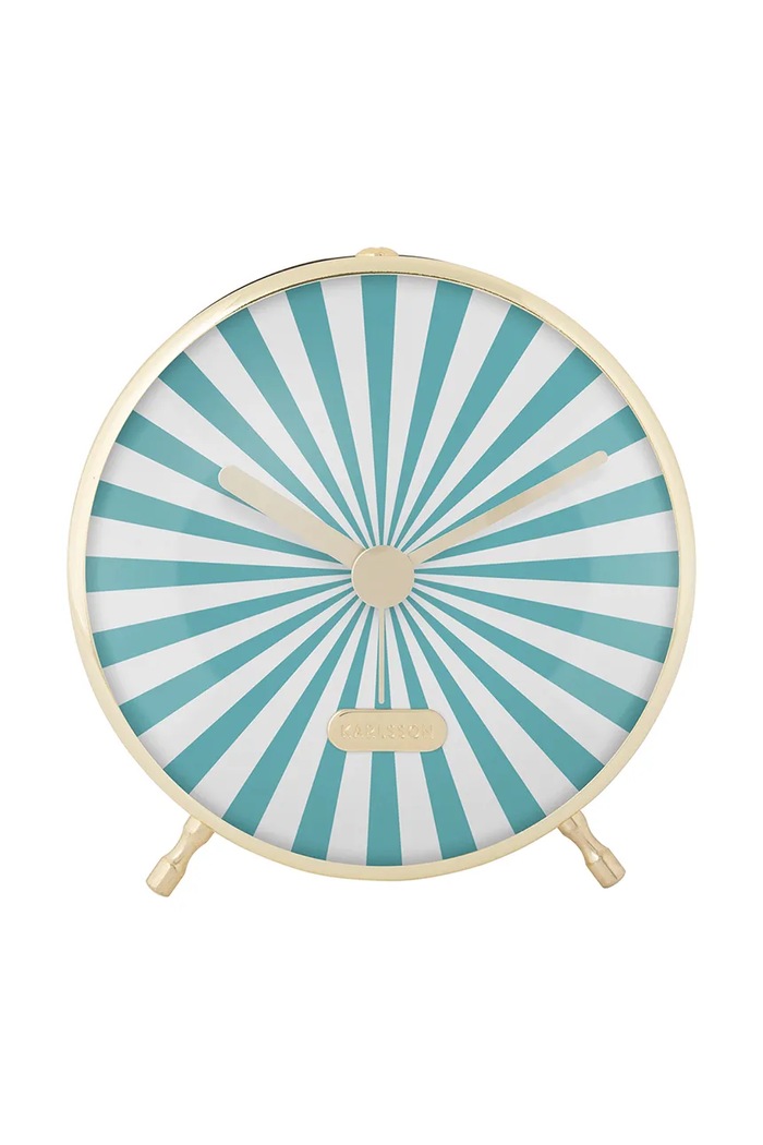 Karlsson ceas cu alarmă Candy Swirl turcoaz KA6008BL