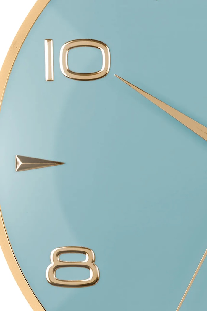 Salotto e camera Karlsson orologio da parete Sienna Glow KA6017BL blu