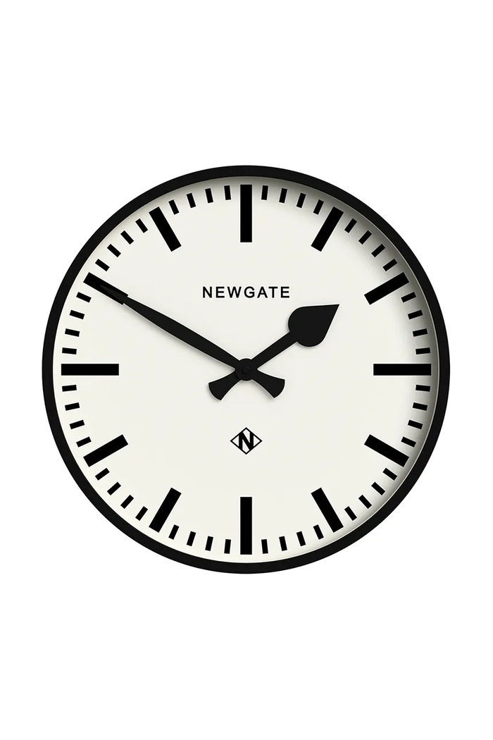 Newgate ceas de perete Number 3 Railway negru KB999NUMTHR390K