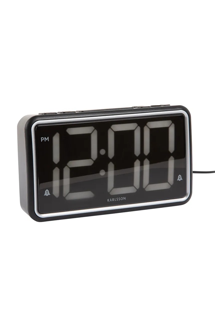 Karlsson ceas cu alarmă New Retro KA6035BK negru AA00