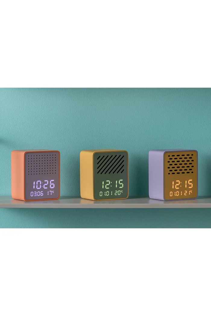 Budík Karlsson Funky Vibes vícebarevná KA6060PU