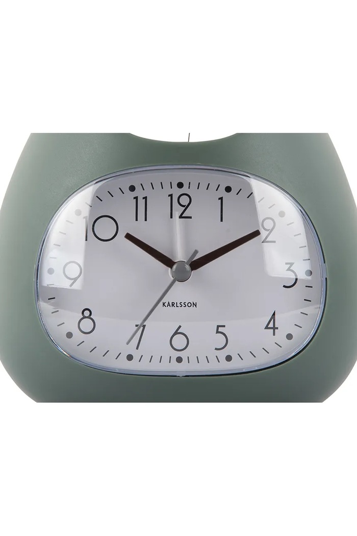 Living și dormitor Karlsson ceas cu alarmă Blob Bell KA6037GR verde