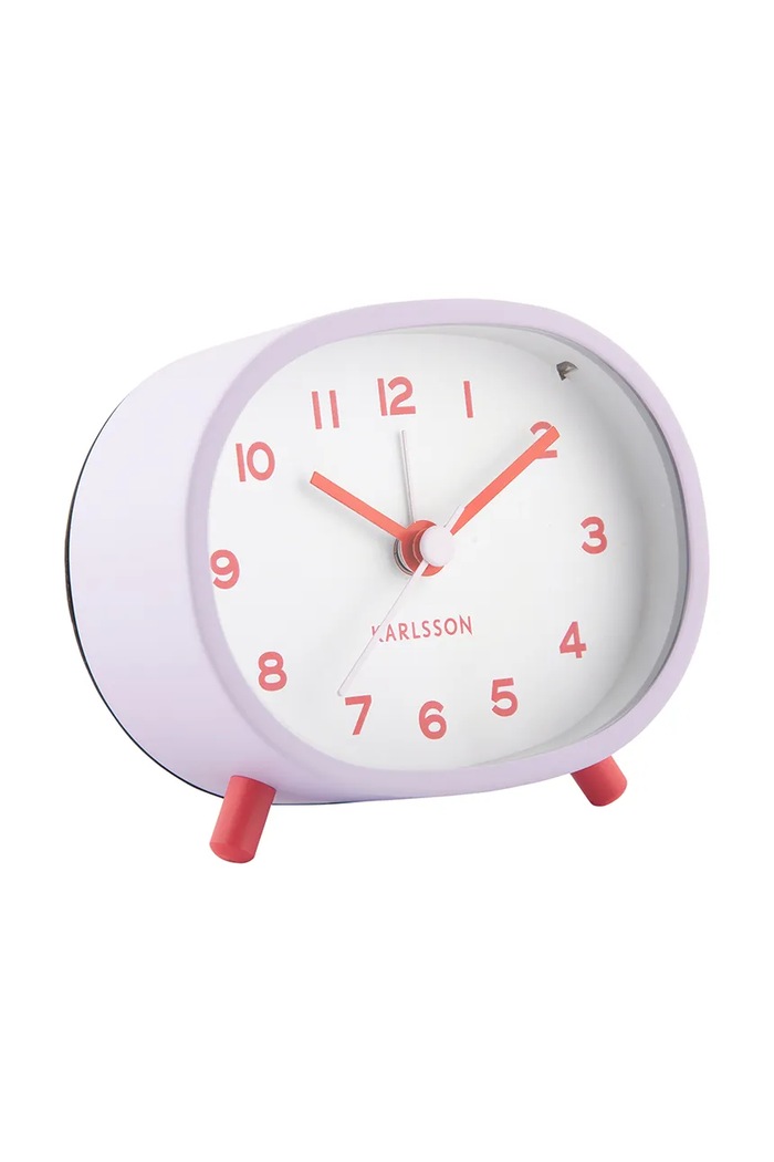 Karlsson ceas cu alarmă Cheeky Oval KA6025LP violet AA00