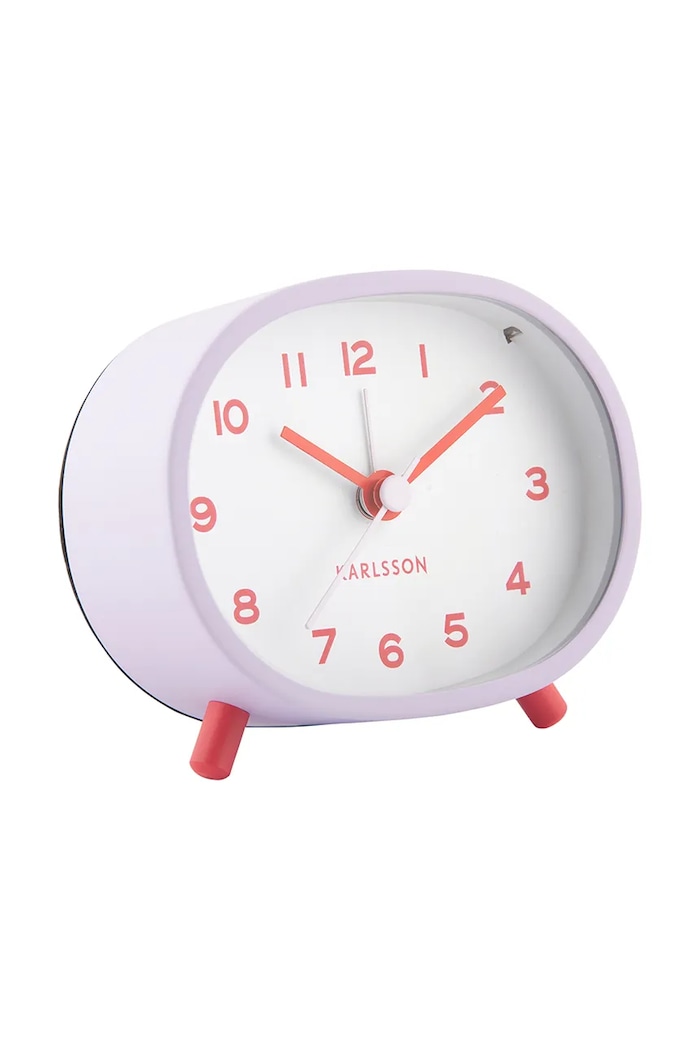 Karlsson ceas cu alarmă Cheeky Oval KA6025LP violet AA00