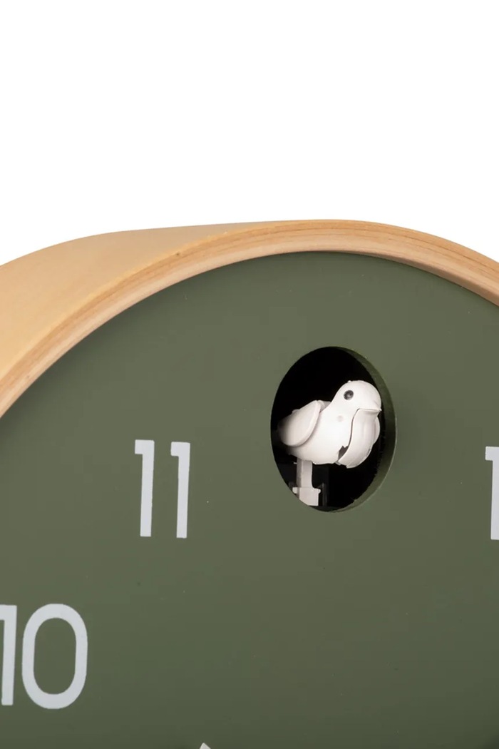 Karlsson ceas cu cuc Natural Cuckoo 31,5 cm KA5886GR verde AA00