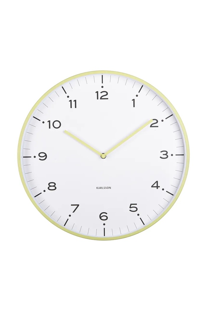 Karlsson zegar ścienny Circus Rings 40 cm zielony KA6011GR