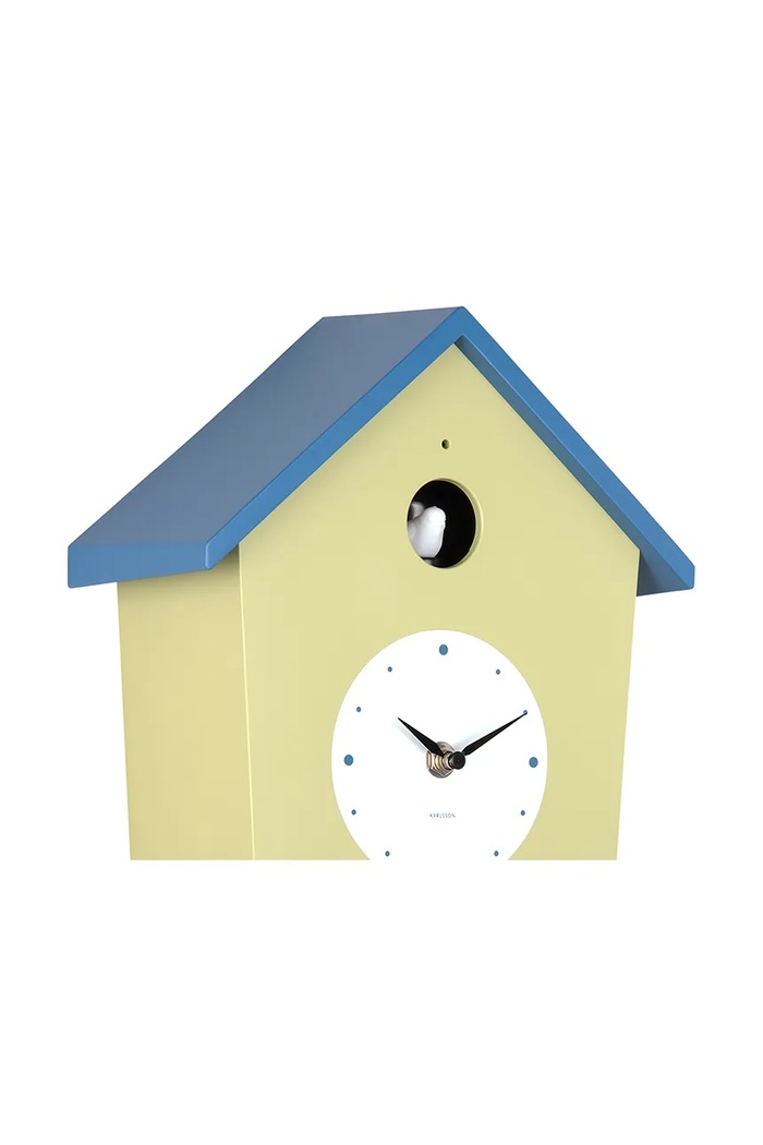 Living și dormitor Karlsson ceas de perete Cuckoo Light 26,5 cm KA6044GR multicolor