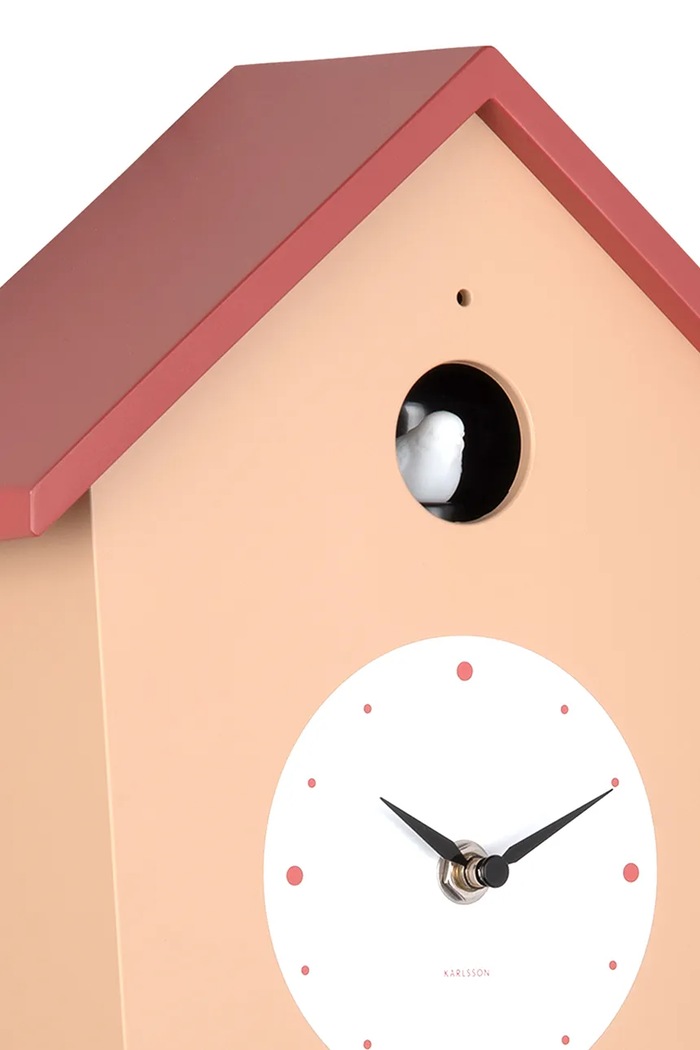 Obývacia izba a spálňa Nástenné hodiny Karlsson Cuckoo Light 26,5 cm KA6044LB viacfarebná