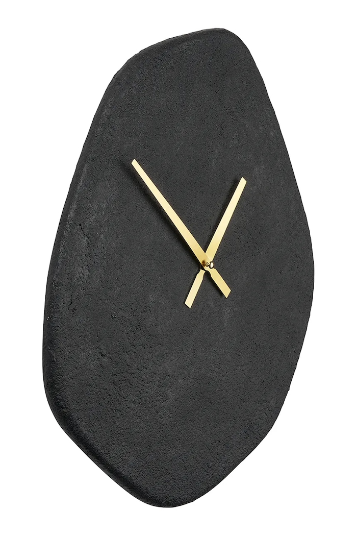 House Nordic ceas de perete Vienna 38 x 45 cm 4361133 negru AA00