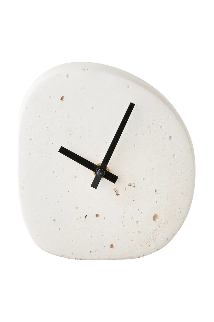 House Nordic Stenska ura House Nordic Linz 14 x 15 cm bela 4361134