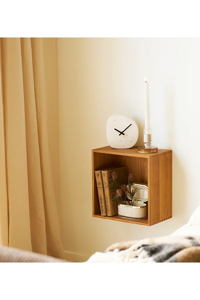 Dnevna soba in spalnica House Nordic Stenska ura House Nordic Linz 14 x 15 cm 4361134 bela