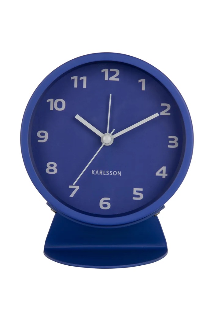 Karlsson ceas cu alarmă Cool Retro 11 x 13 x 5,5 cm KA6082BL bleumarin AA00