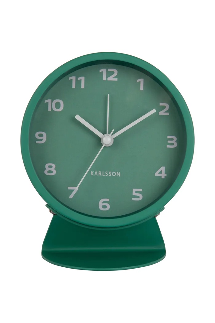 Karlsson ceas cu alarmă Cool Retro 11 x 13 x 5,5 cm KA6082GR verde AA00