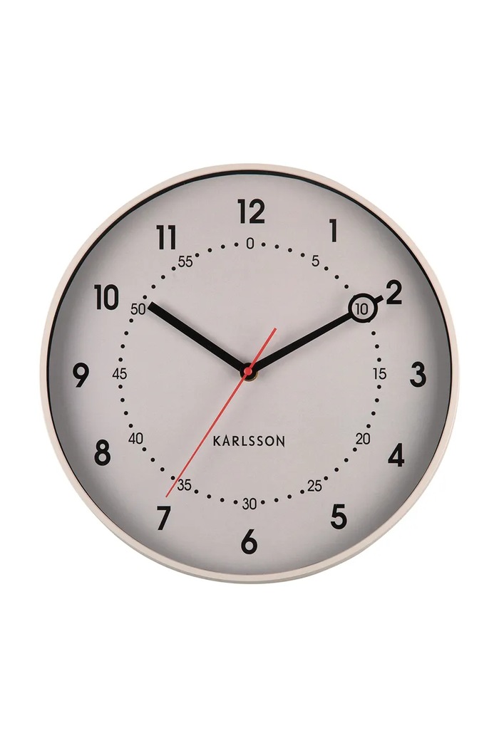 Stenska ura Karlsson Fresco 31,5 cm bež KA6038WG