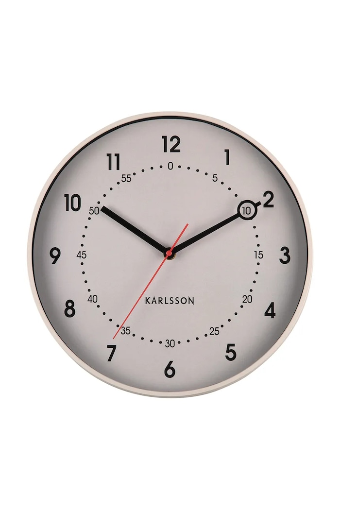 Stenska ura Karlsson Fresco 31,5 cm bež KA6038WG