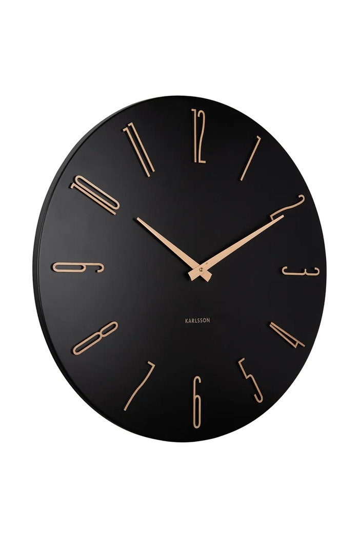 Karlsson ceas de perete Esmerado 40 cm KA6073BK negru AA00