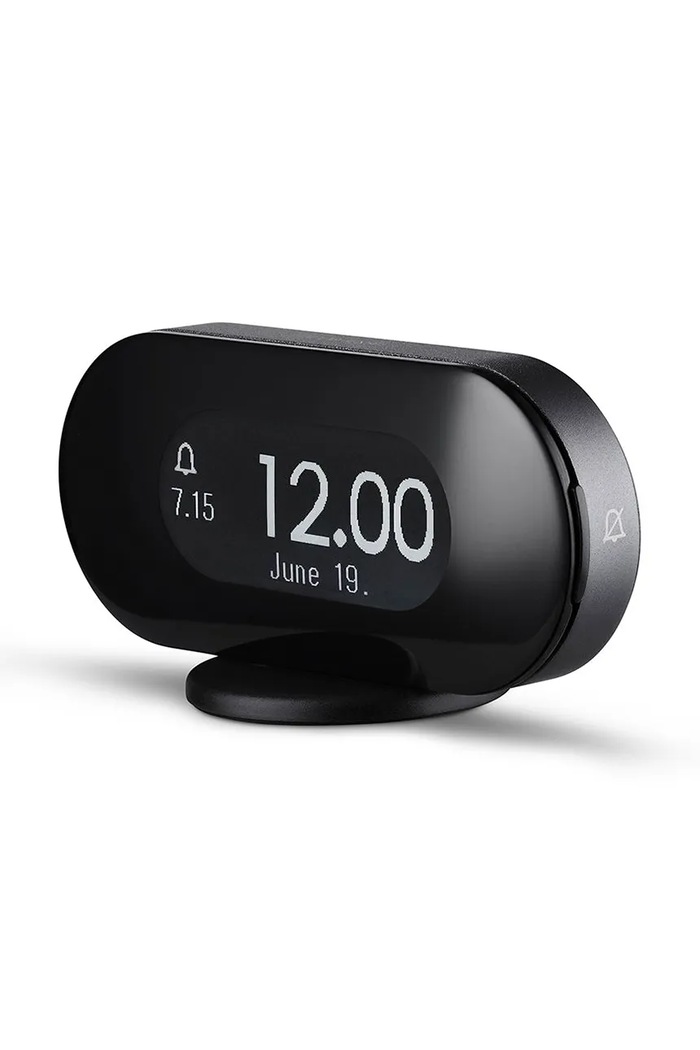 Jacob Jensen ceas cu alarmă led 11,5 x 5,5 cm 34195.. negru AA00