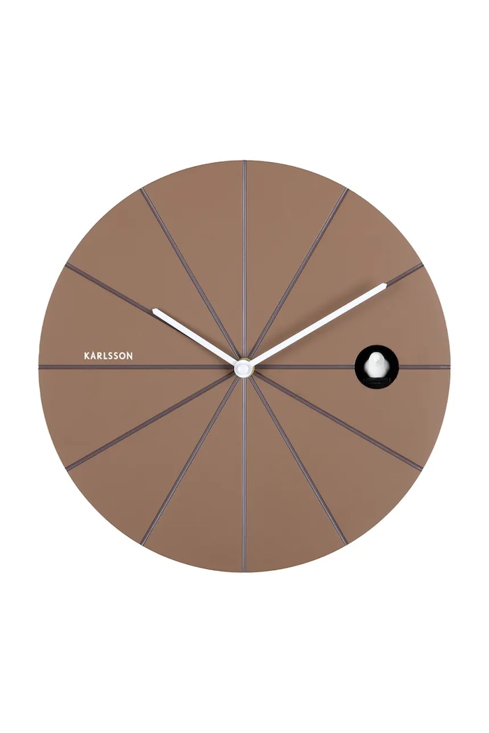 Karlsson zegar ścienny z kukułką Destacado Cuckoo 28 cm brązowy KA6068BR