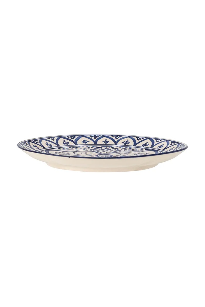Bloomingville lapostányér Karlie 27,5 cm 82068278 kék AA00