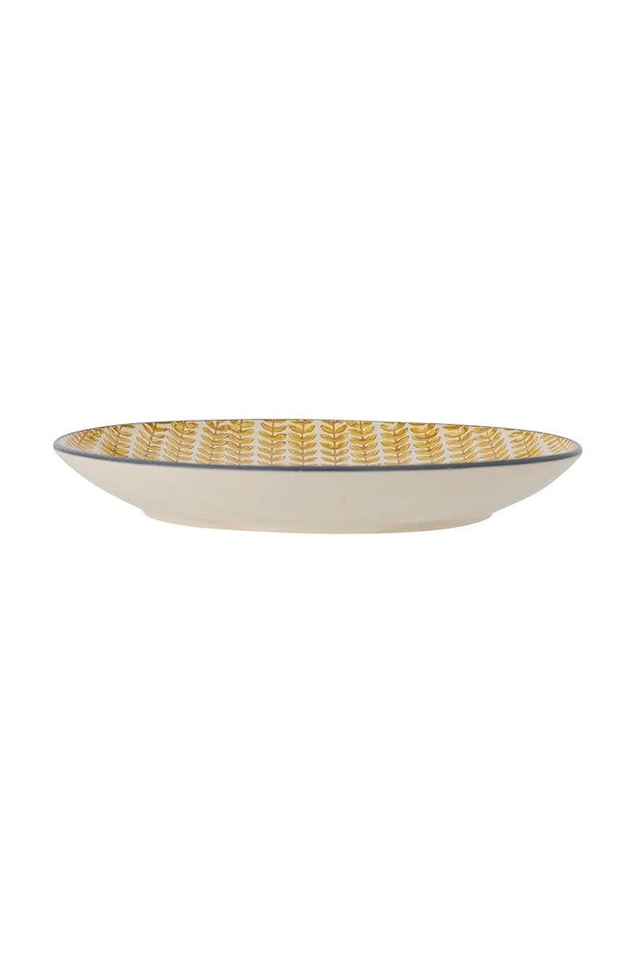 Ρηχό πιάτο Bloomingville Maple 25,5 cm 82061609 κίτρινο AA00
