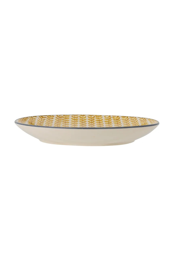 Ρηχό πιάτο Bloomingville Maple 25,5 cm 82061609 κίτρινο AA00