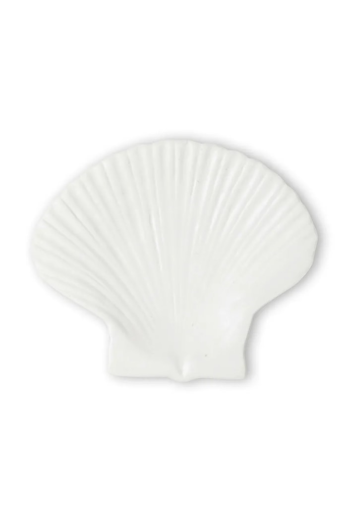 Byon talerz do serwowania Shell 22 x 18 cm biały 5228621502