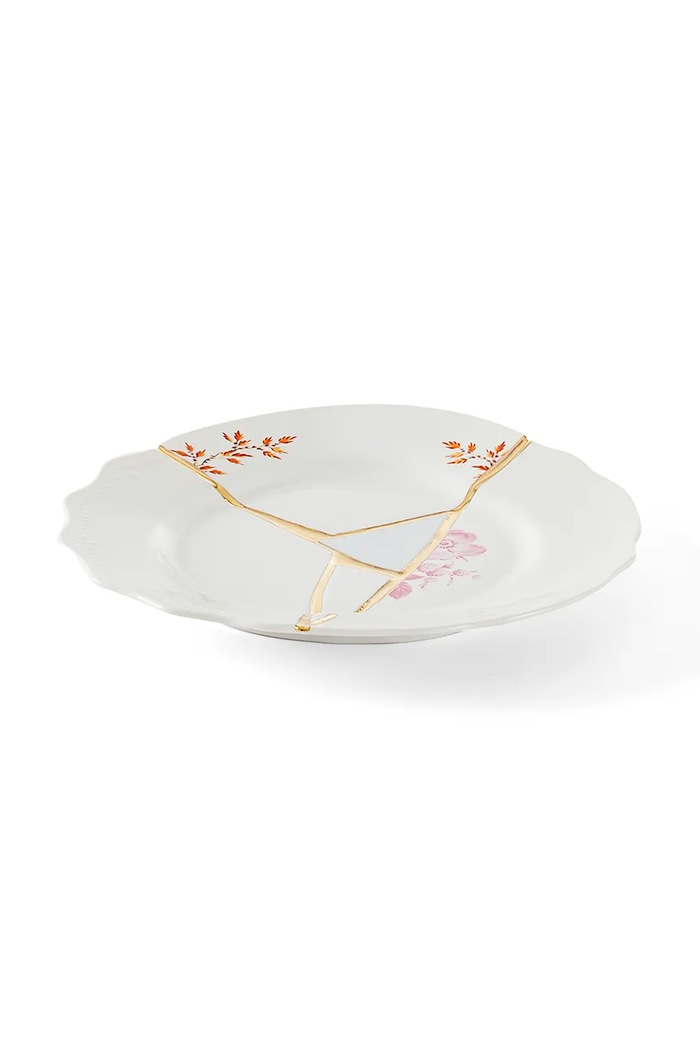 Десертна чиния Seletti KINTSUGIn1 09601 бял AA00