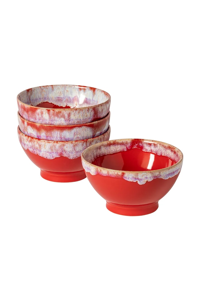 Costa Nova Set de boluri Latte 550 ml 4-pack multicolor DSS09.RED.SET4