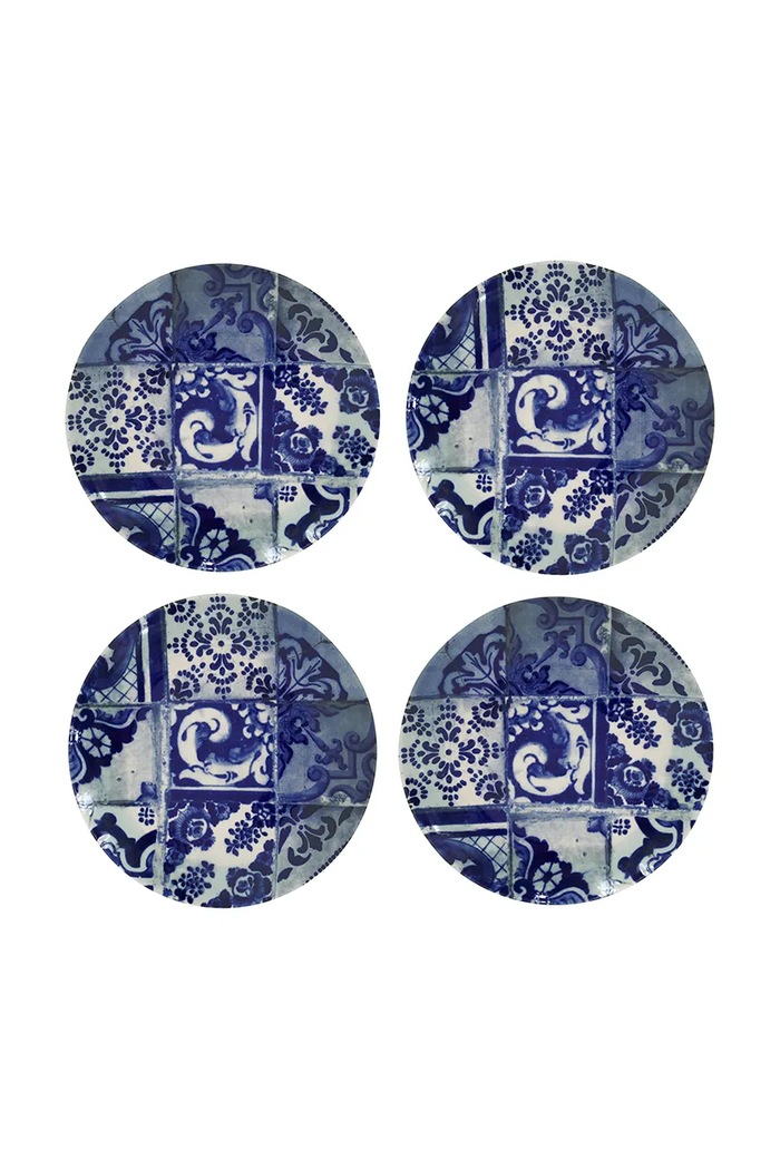 Costa Nova Set de farfurii pentru desert Lisboa 21 cm 4-pack multicolor COPS03.BLT.SET4