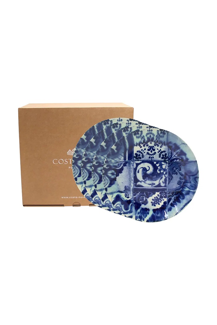 Costa Nova Set de farfurii pentru desert Lisboa 21 cm 4-pack COPS03.BLT.SET4 multicolor AA00