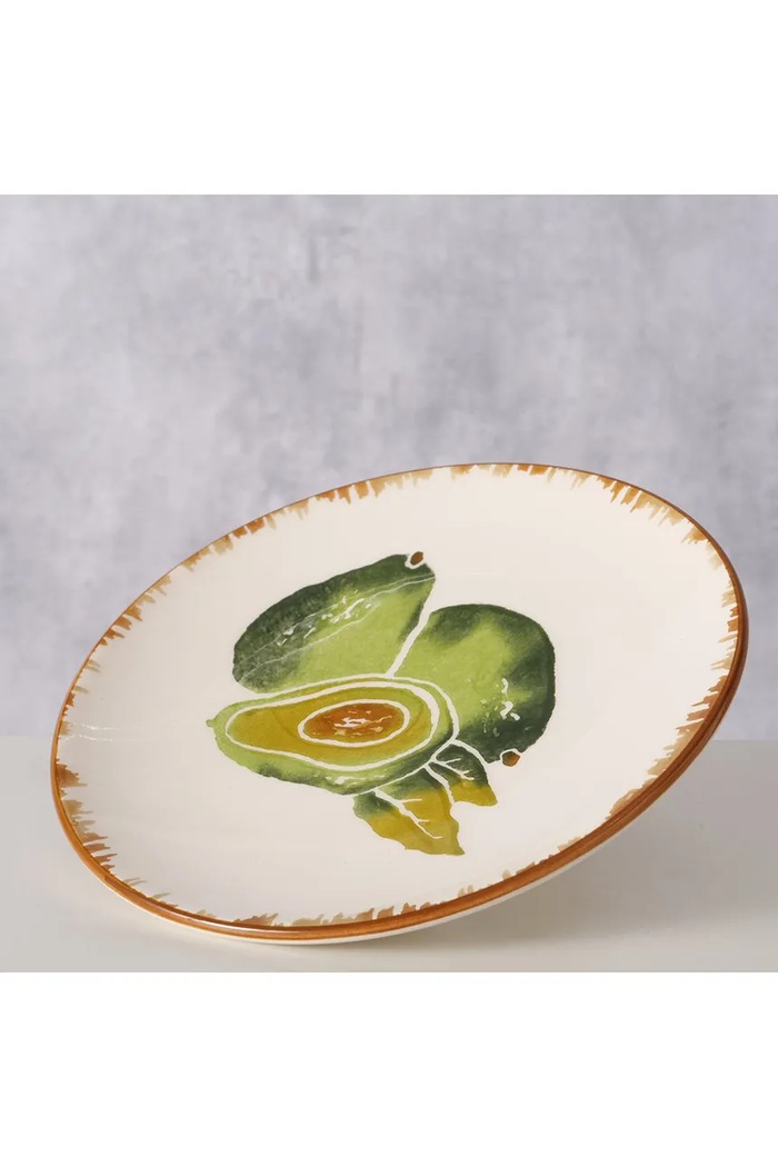 Dezertný tanier Boltze Avocado 16 cm viacfarebná 2057630