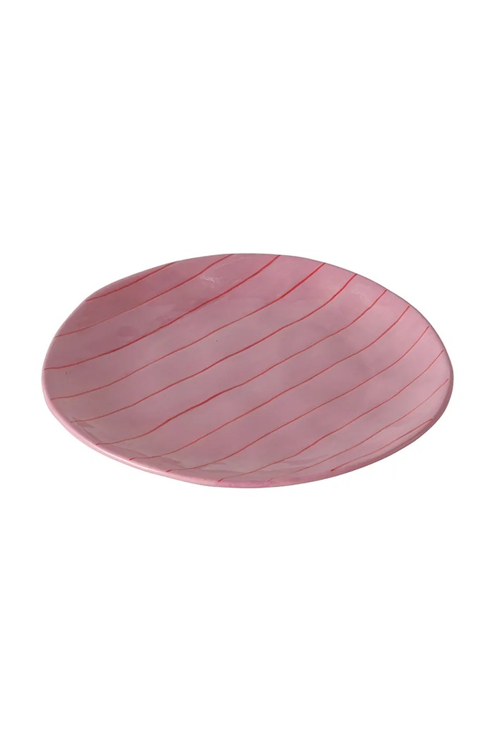 Boltze talerz Nordica 20 x 18 cm różowy 2061791