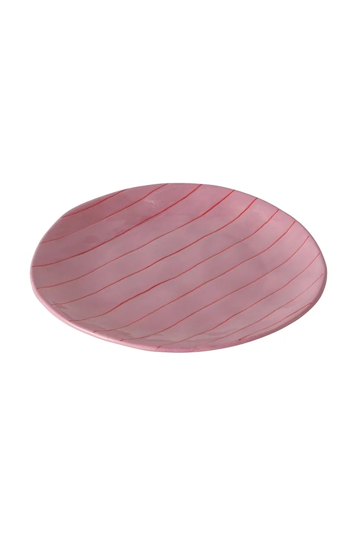 Boltze talerz Nordica 20 x 18 cm różowy 2061791